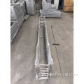Pannelli di bestiame a 6 bestiame regolabili HDG rampa di caricamento di 2,4HX 3,6L Gate di scorrimento e cauzioni per la testa